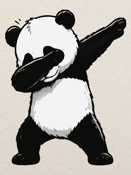 Panda Dab Pose