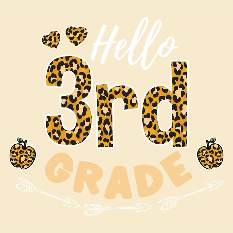 Hello 3rd Grade Leopard-Lehrer