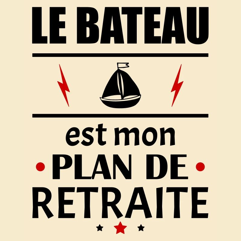 Le bateau est mon plan de retraite, humour, noël