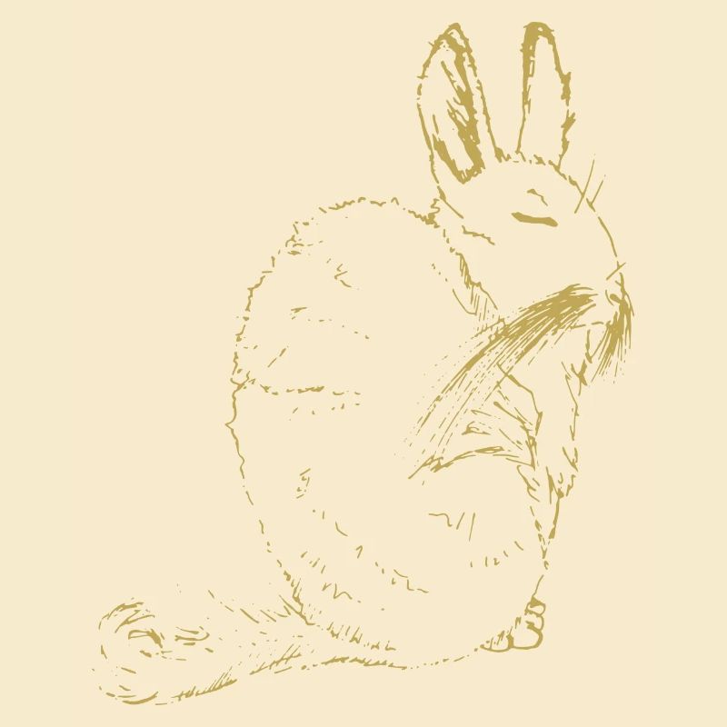 Illustrierte Designs mit Viscacha