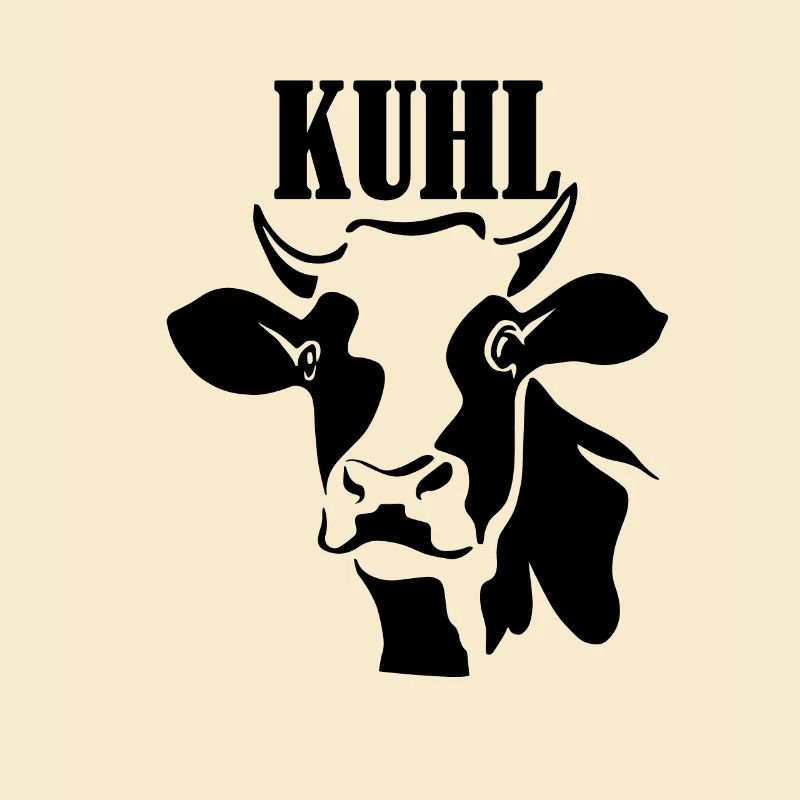 Kuhl Bauer Feld Traktor Landleben Geschenk