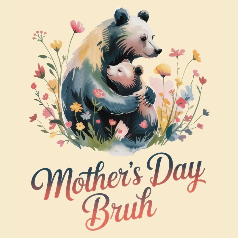 Muttertag Bruh Mutter Bär Mama
