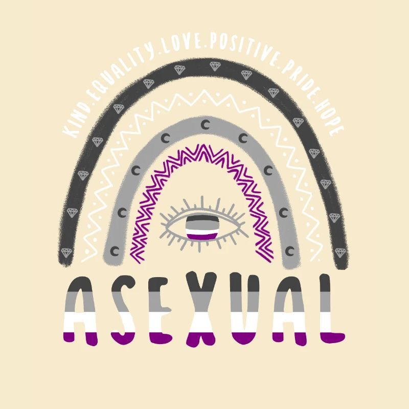 Boho Rainbow Asexual