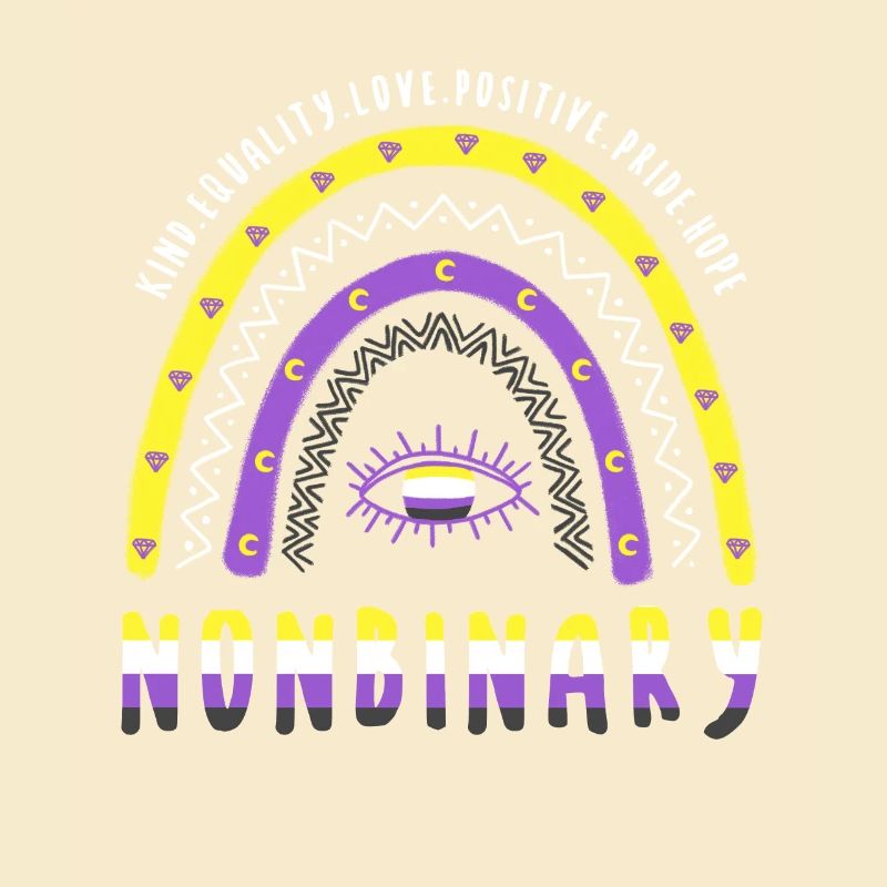 Boho Rainbow Nonbinary