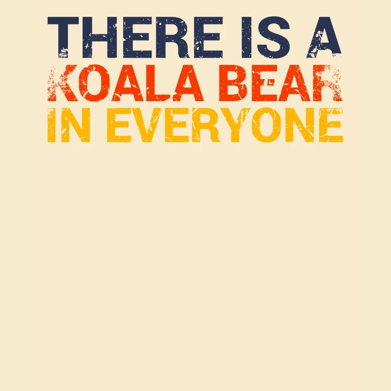 Il y a un ours koala dans chaque conception de koala