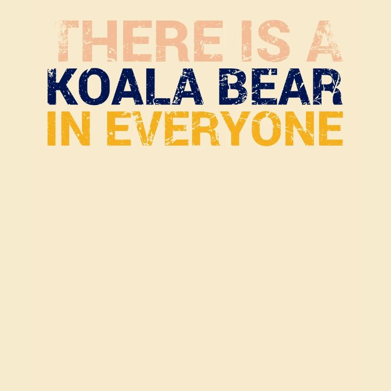 Il y a un ours koala dans chaque conception de koala