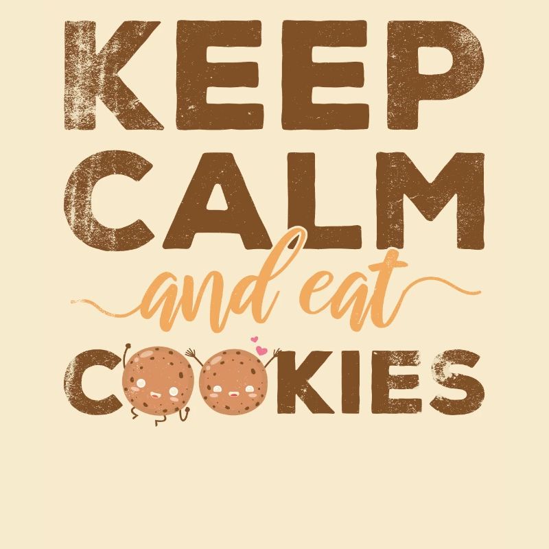 Bleib Ruhig Und Iss Kekse Für Bäcker Oder Backfans