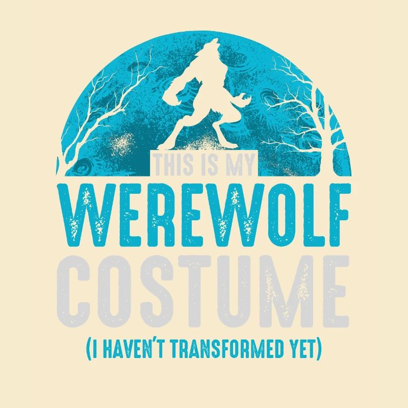 This is my werewolf costume that I don't