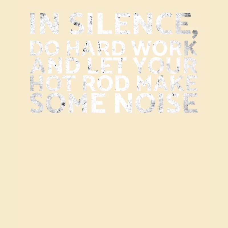 Work hard in silence and commit to classical music