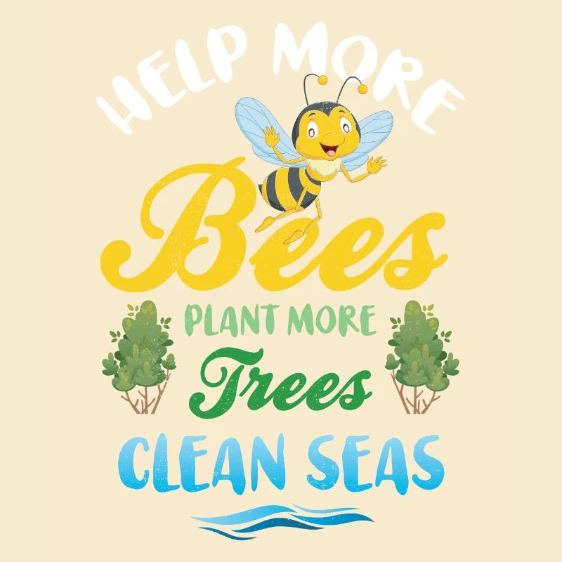 Help more bees, plant more trees,