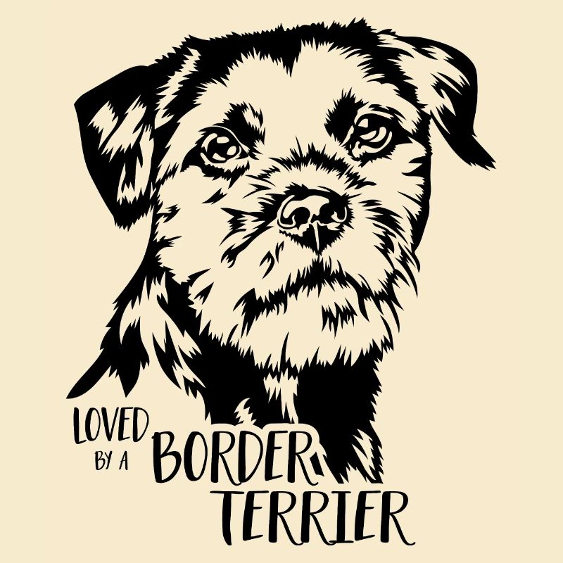 Aimé par un chien Border Terrier Chien Wilsigns