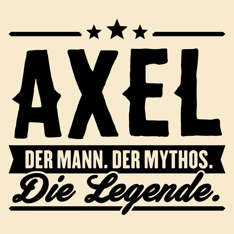 Mann Mythos Legende Axel