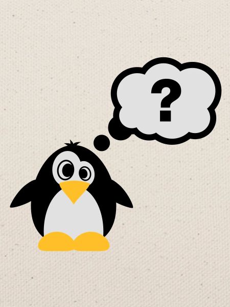 Pinguine Fragezeichen