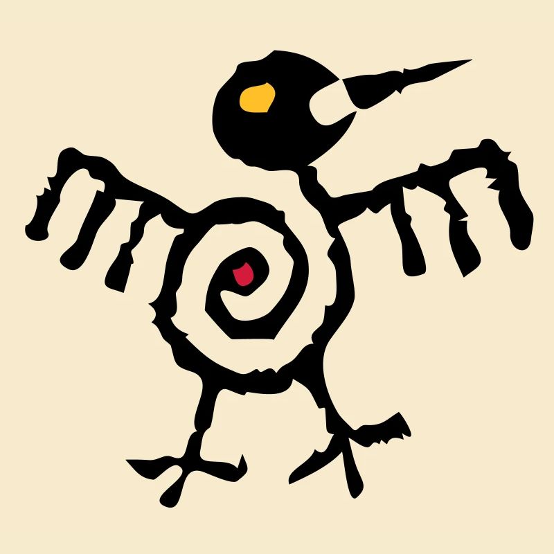 Fantasy Bird 01 - 2-farbig