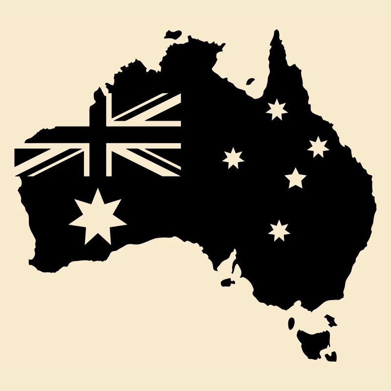 australia map design