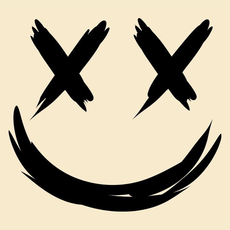 Smile mit x Augen