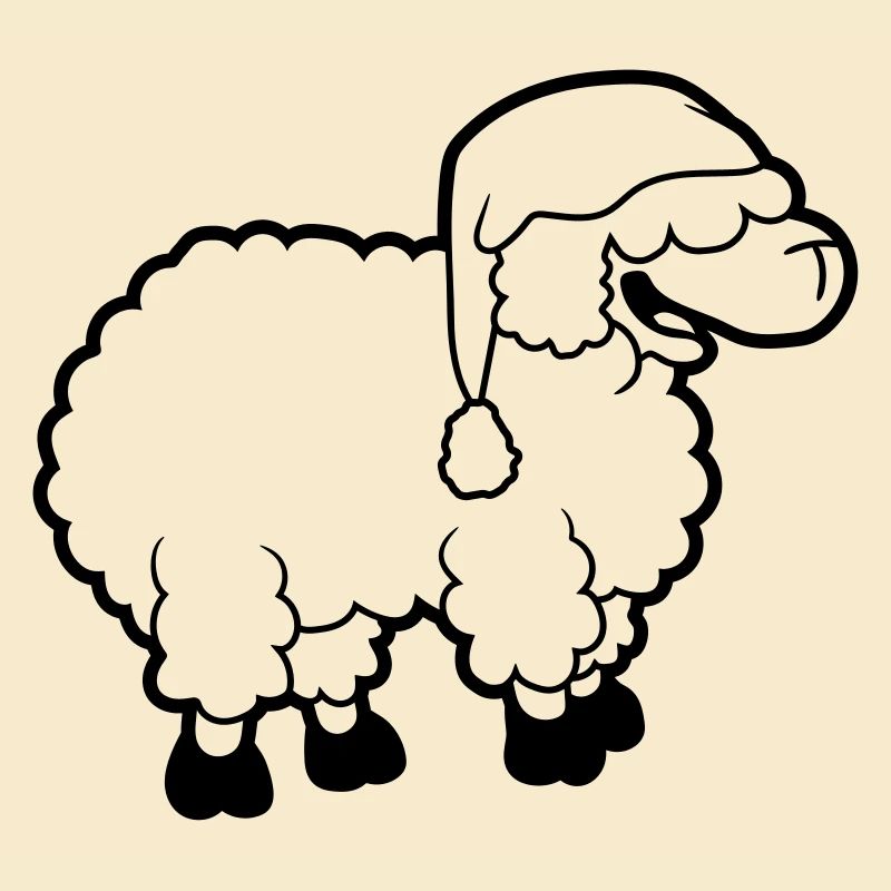 Sleep Sheep Sleeping Hat