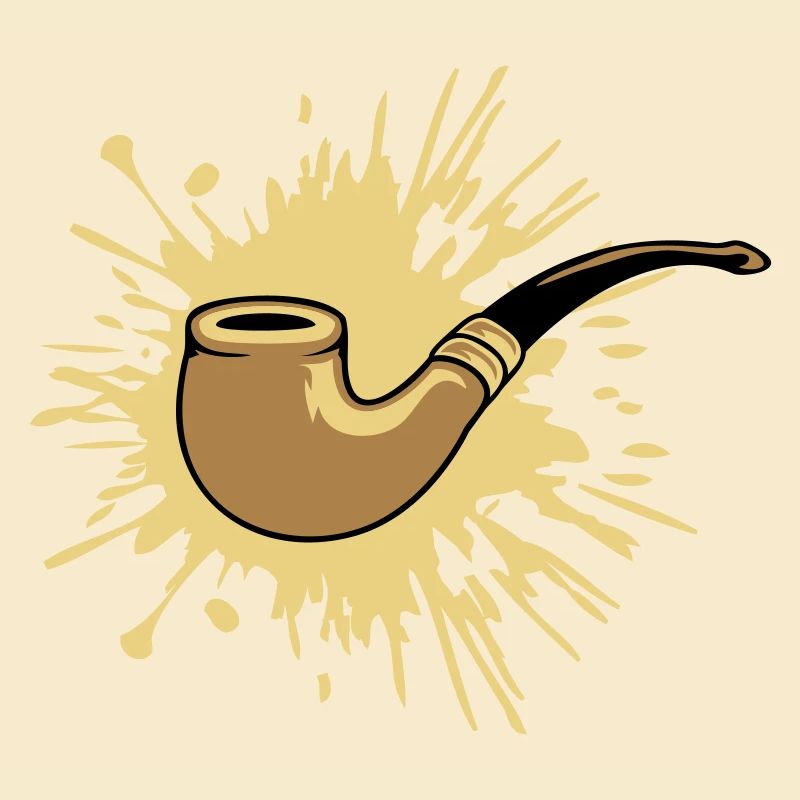 Klecks Fumeur de pipe à tabac