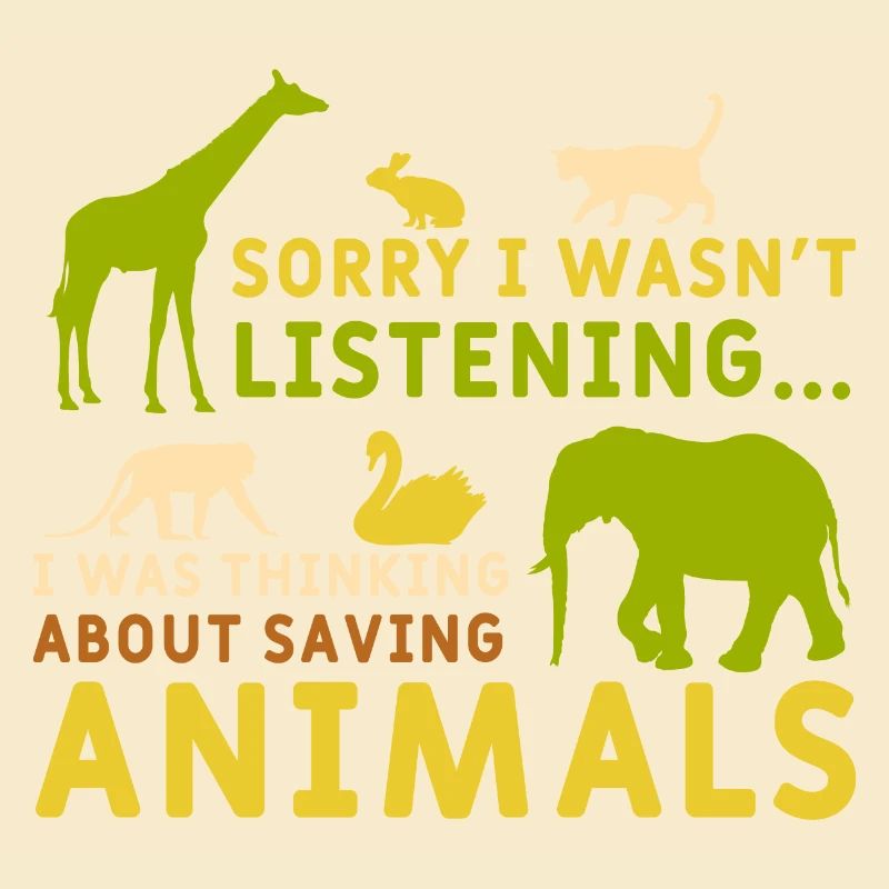 Thinking About Animals Cute Quote Saving Animals