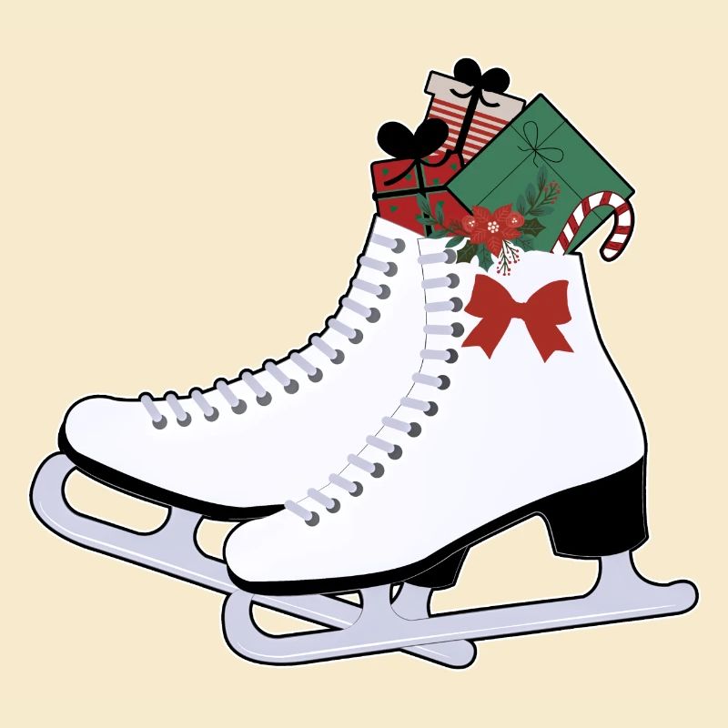 Schlittschuhe Weihnachten