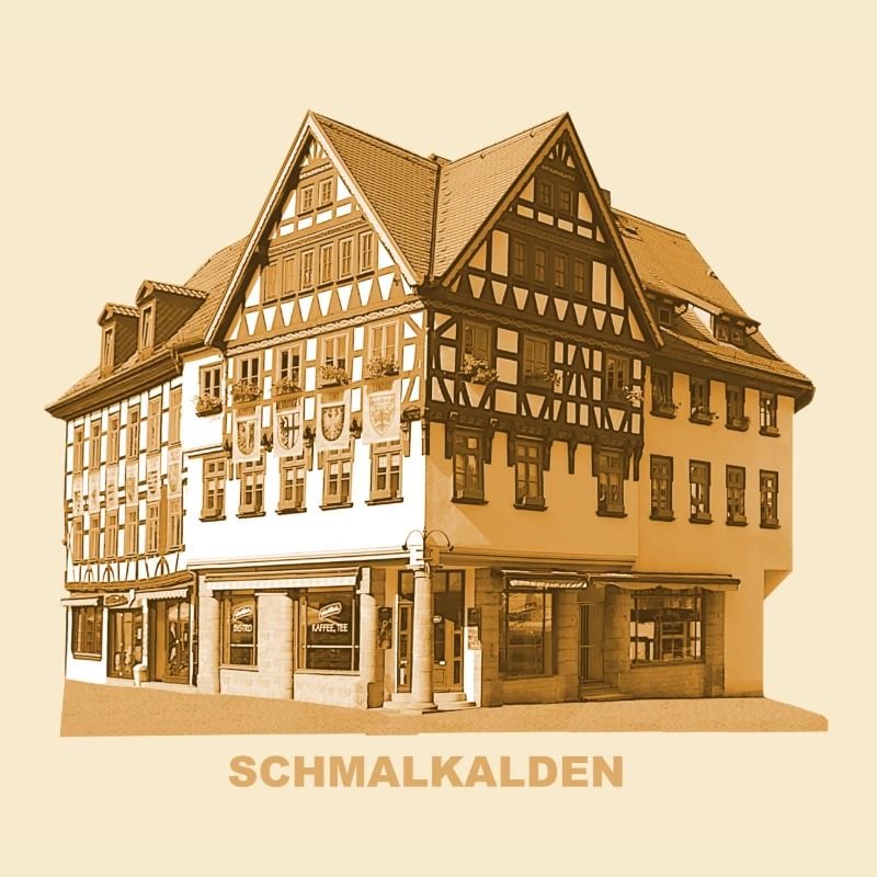 Schmalkalden Thuringia half-timbered