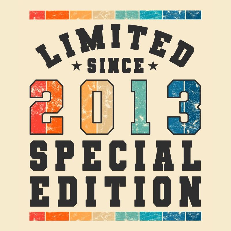 Limited Edition since 2013 Geburtstag Geschenk