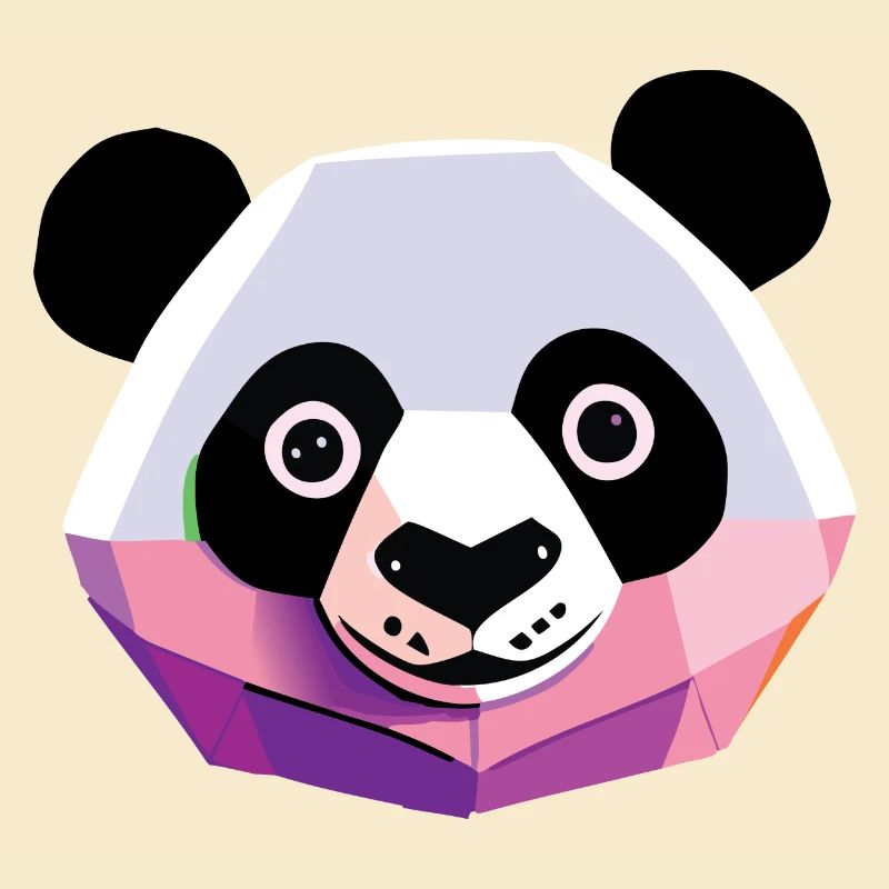 Panda Low Poly