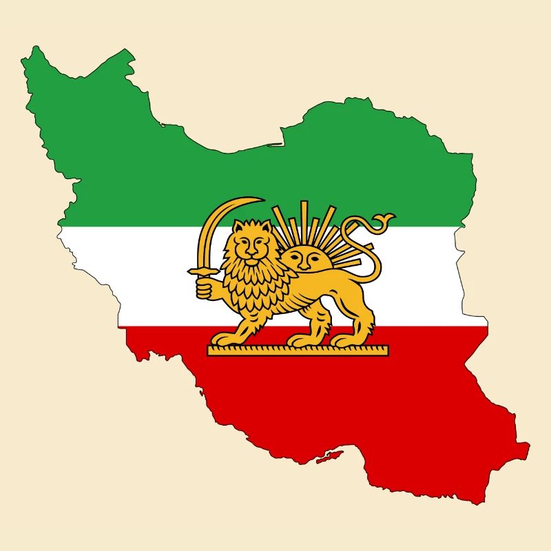 IRAN Iran - Drapeau persan