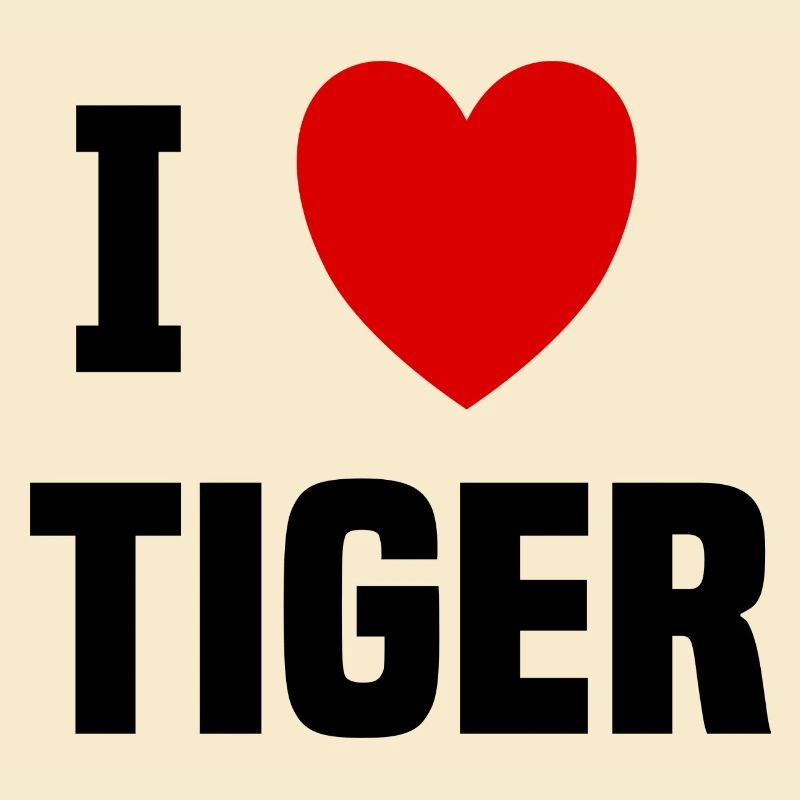 Ich liebe Tiger