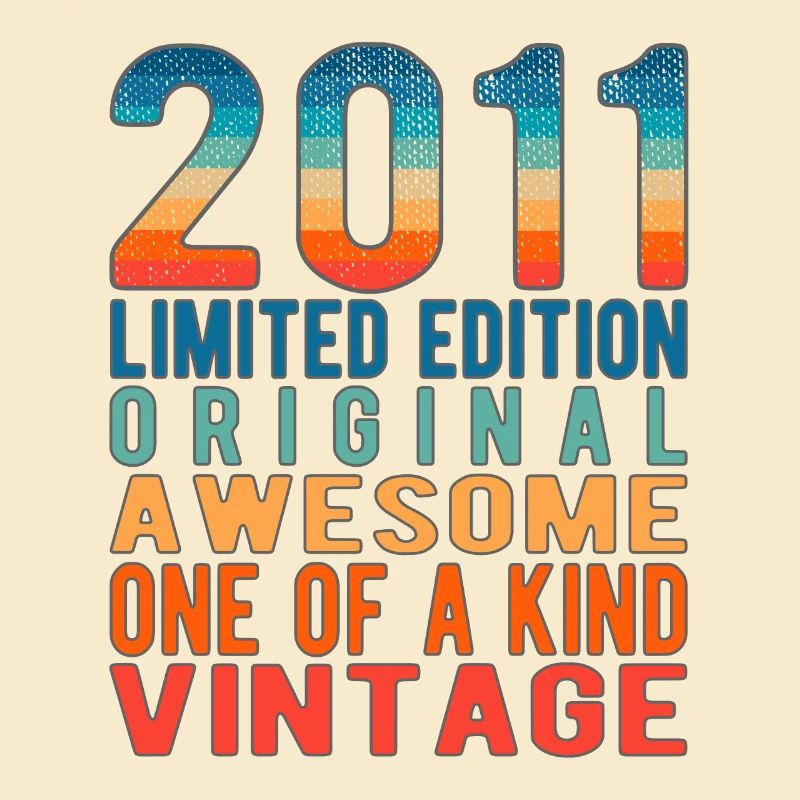 Edition limitée depuis 2011 Anniversaire Millésime 2011