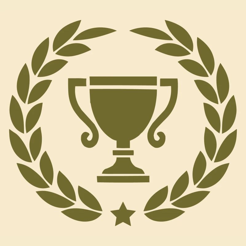 pokal lorbeerkranz