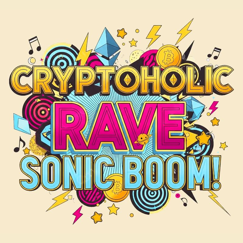Crypto Trader Techno Art