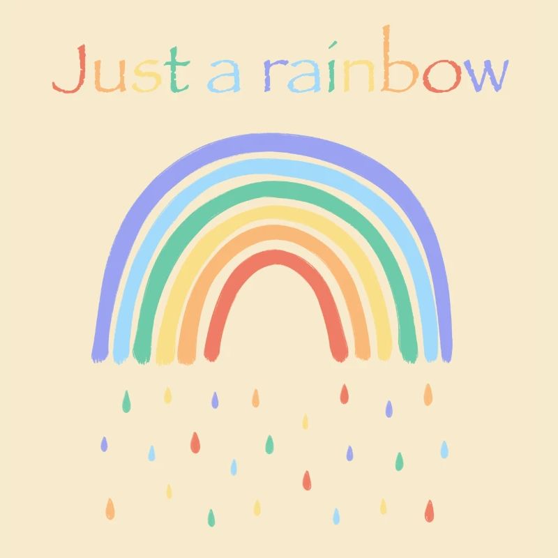 Einfach Regenbogen