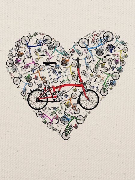Ich liebe Brompton Bikes