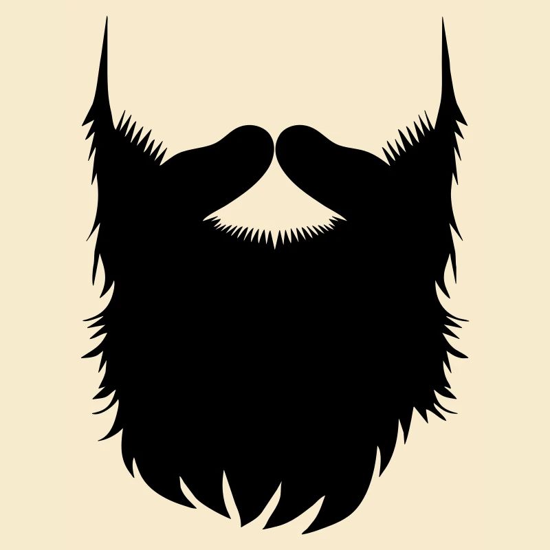 Hipster Beard Vector