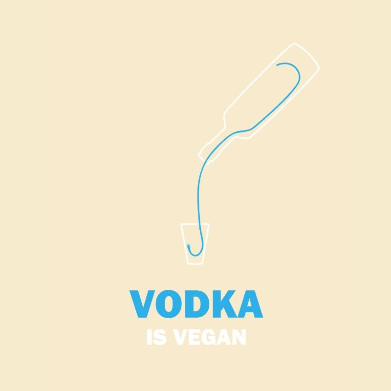Veggie / Vegan: Vodka est végétalien