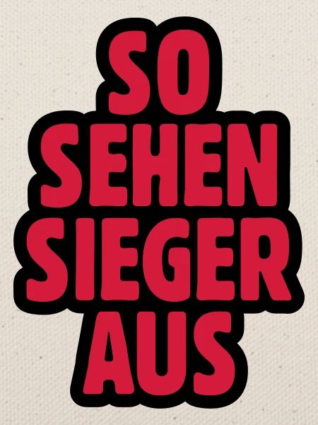 SO SEHEN SIEGER AUS