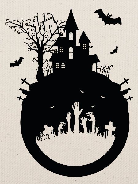 Haunted House - Halloween Design