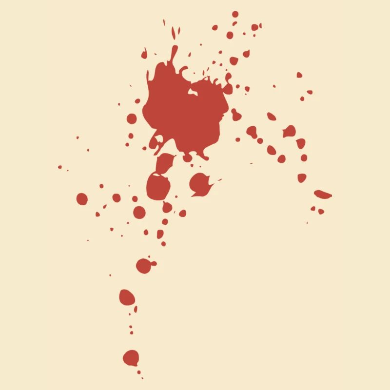 Blut Spritzer