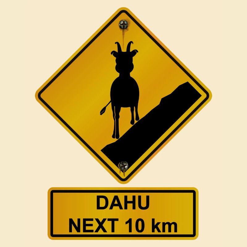 Danger roadsign crossing dahu 2