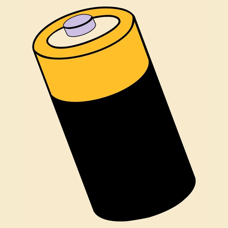 Batterie - Energie - unter Strom