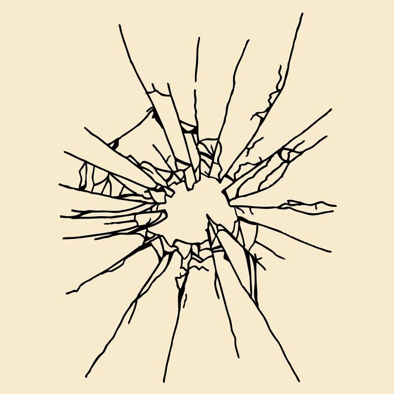 broken glass