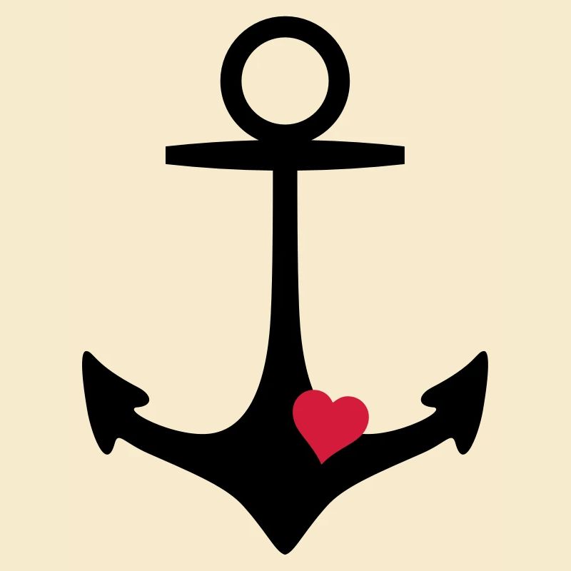 anchor and heart