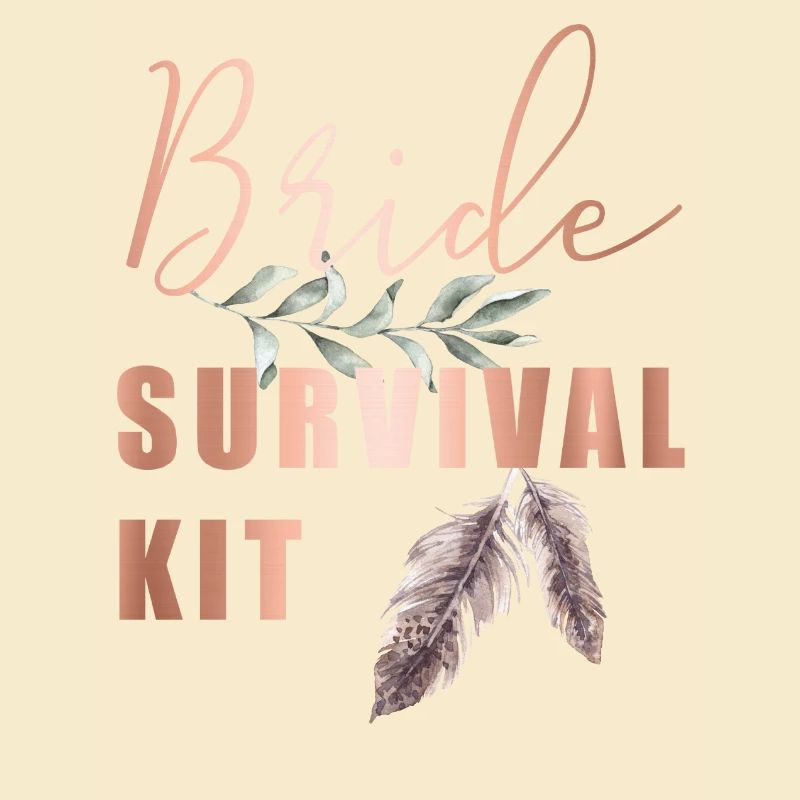 Boho Bride Survival Kit De Secours De Secours Urgence