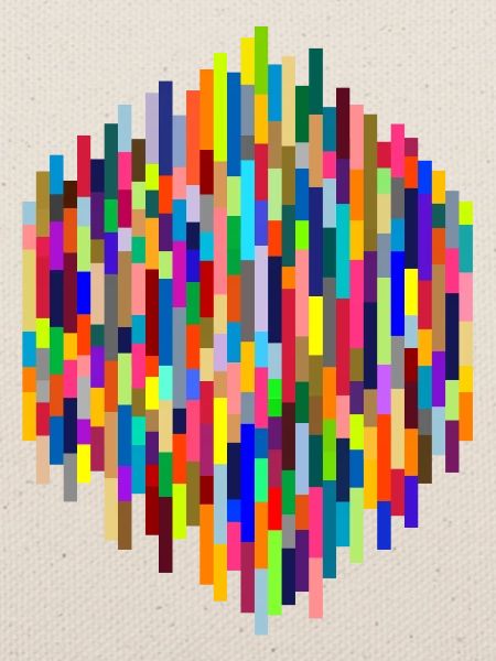 Bunte Balken