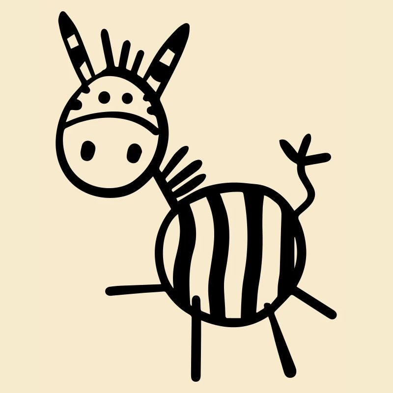 Funny Zebra