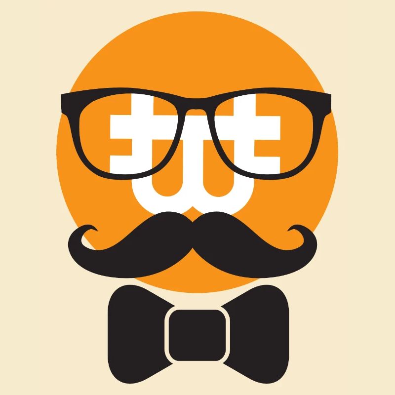 BITCOIN BTC LUSTIGER BITCOIN MANN