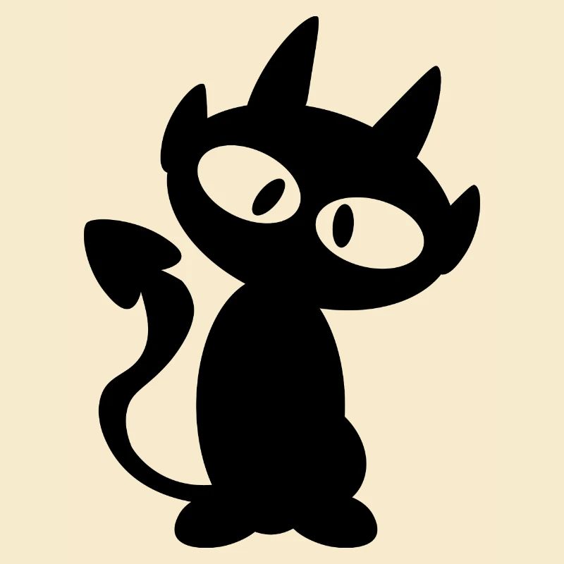 Devil - little devil now also on face mask