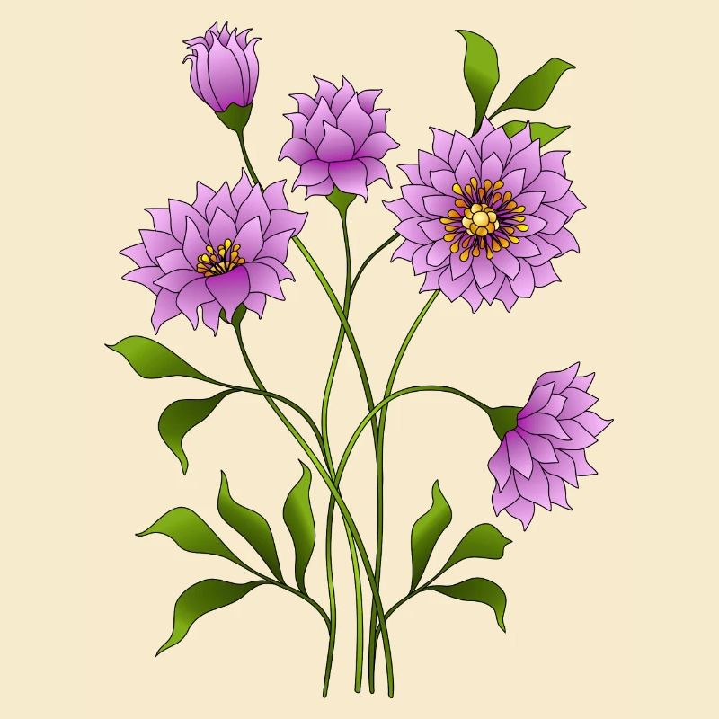 Bunte Blumen