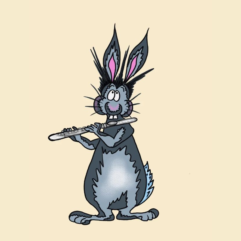 Hase Querflöte